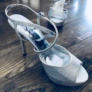 Peep Toe Strap High Heels